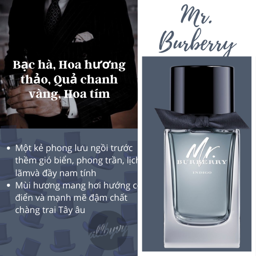Mr Burberry Indigo giá tốt Tháng 04,2023|BigGo Việt Nam