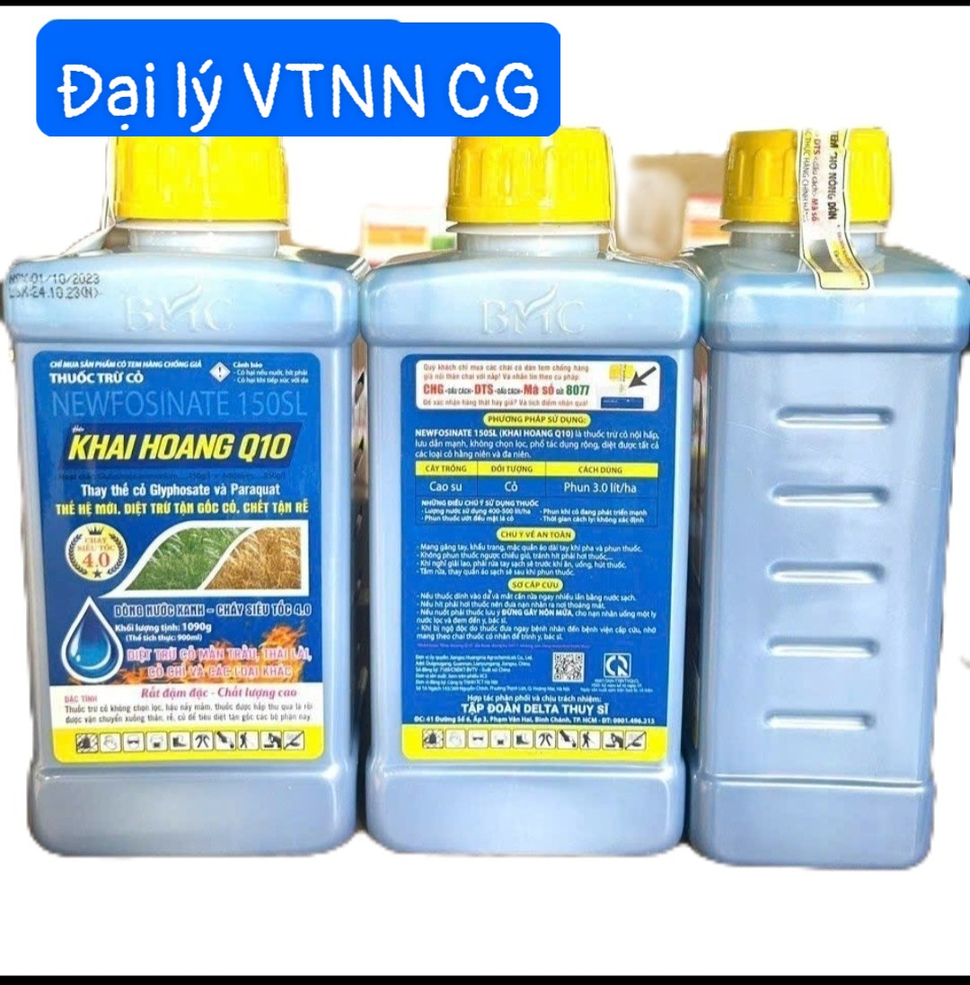 Thuốc trừ cỏ khai hoang q10 combo 25 chai 900ml