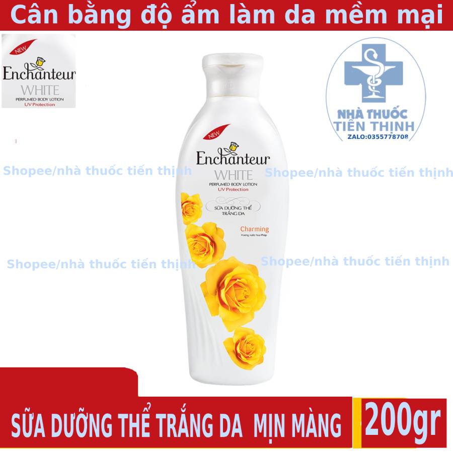 [HCM]SỮA TẮM TRẮNG DƯỠNG ẨM 650G DẦU GỘI DƯỠNG TÓC SIÊU MƯỢT 650G SỮA DƯỠNG THỂ TRẮNG DA 200G CỦA ENCHANTER