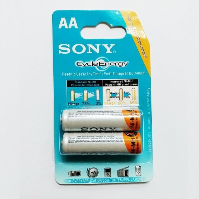 Pin sạc aa 4600mah sn vỉ 2 viên