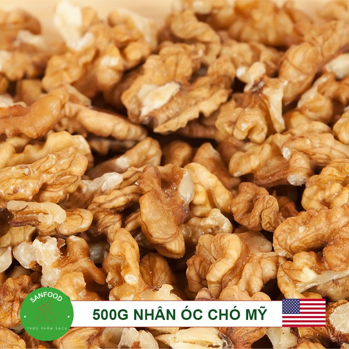 250grrm Nhân Óc Chó Mỹ - Dày, Mới, Không Hôi Dầu