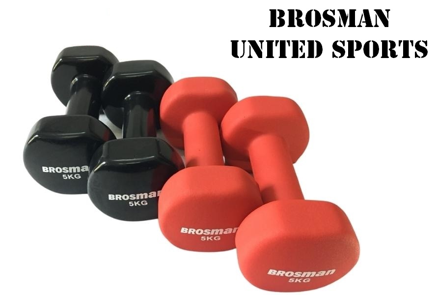 Tạ tay brosman 5kg cao cấp