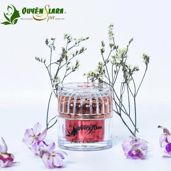 Kem Dưỡng Trắng Và Tái Tạo Da Face Cream QUYÊN LARA,30g-Chất Kem Dạng Nén