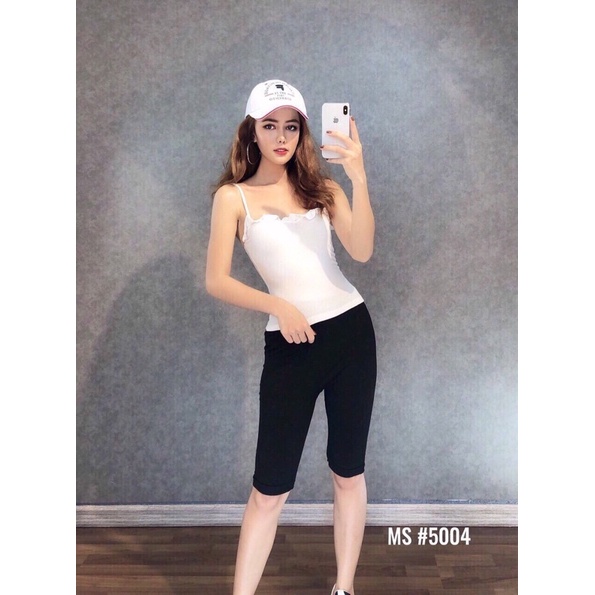 Quần legging Lửng thần thánh siêu co dãn dày dặn