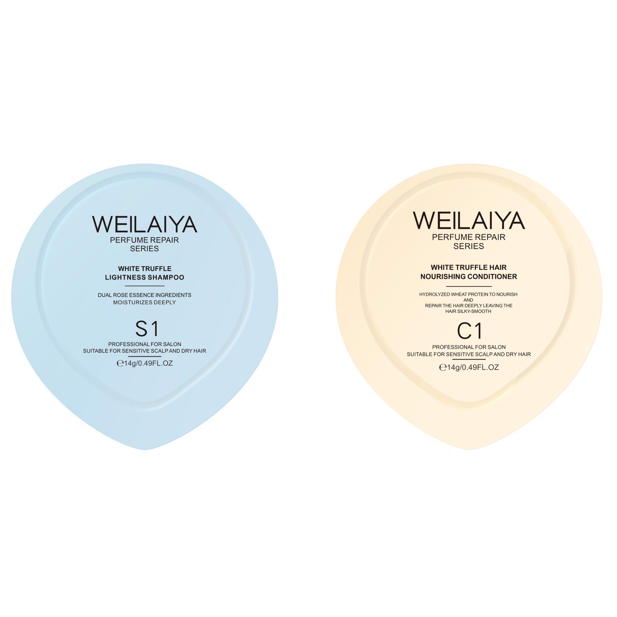 Gội xả phục hồi đa tầng Nấm Truffle Weilaiya -set mini 1 bộ