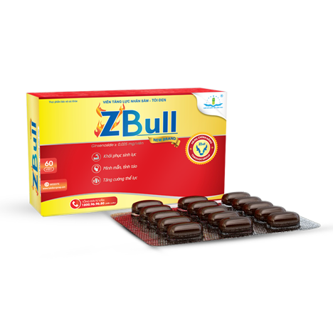 Viên tăng lực nhân sâm tỏi đen ZBULL - khôi phục sinh lực, tăng cường sức đề kháng