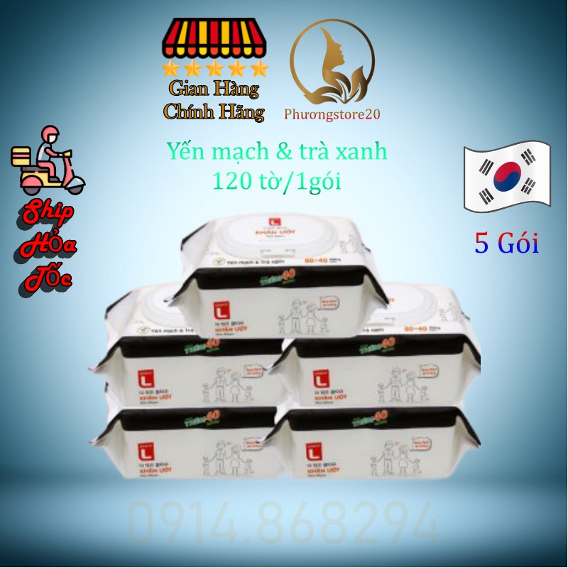 Khăn Ướt Gia ĐìnhChoice L LOTTE Hàn Quốc