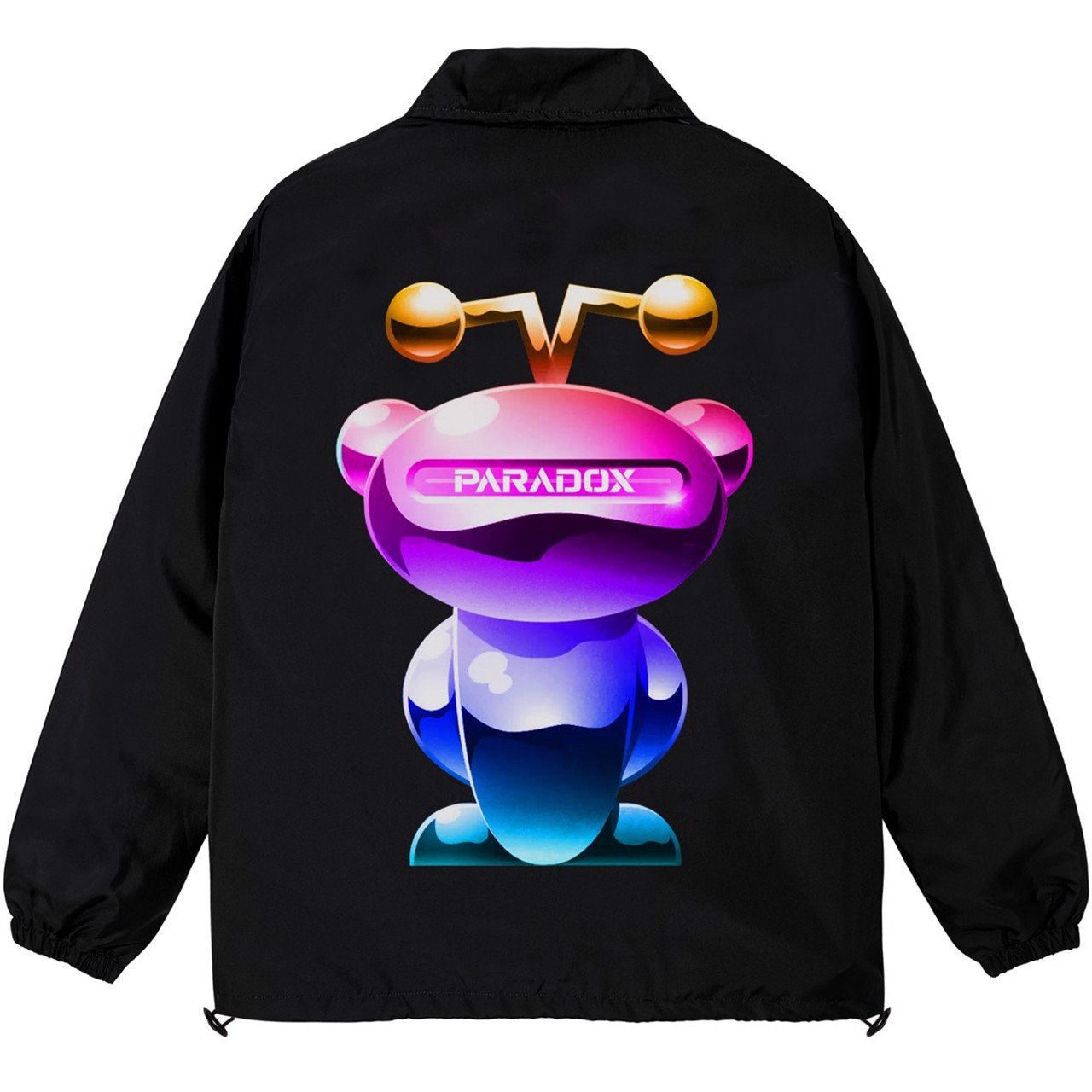 Paradox áo khoác dù humanoid over-printed jacket