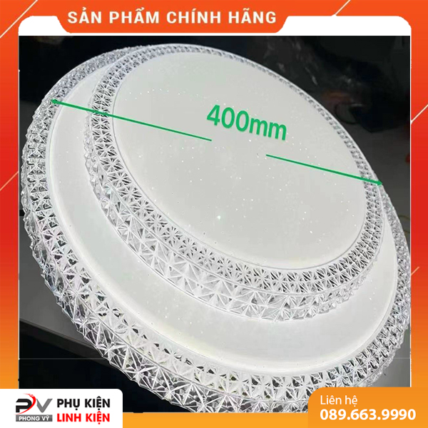 Đèn áp trần led navigate - đèn hai tầng 48w - trang trí phòng bảo vệ mắt sáng 48cm