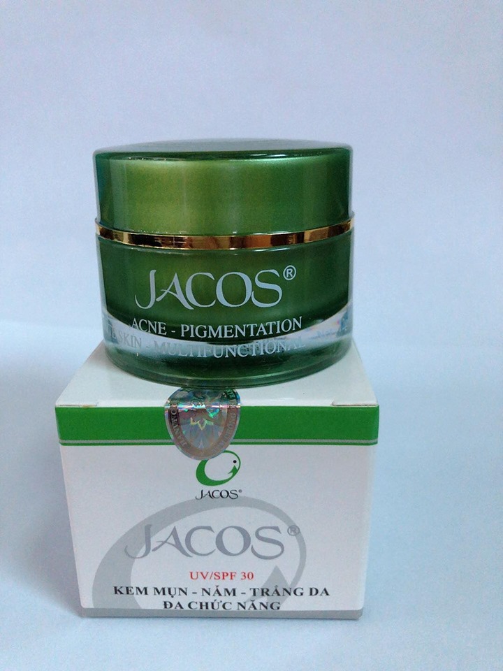 Kem JACOS mụn - nám - trắng da - đa chức năng - 12gr