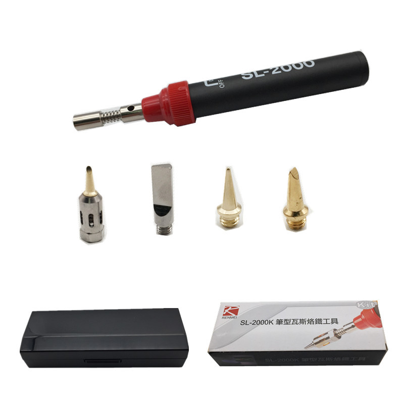 Mỏ hàn thiếc, bật lửa khò bằng Gas Model SL - 2000 ( NHIỆT ĐỘ HÀN 250℃ - 450℃ )