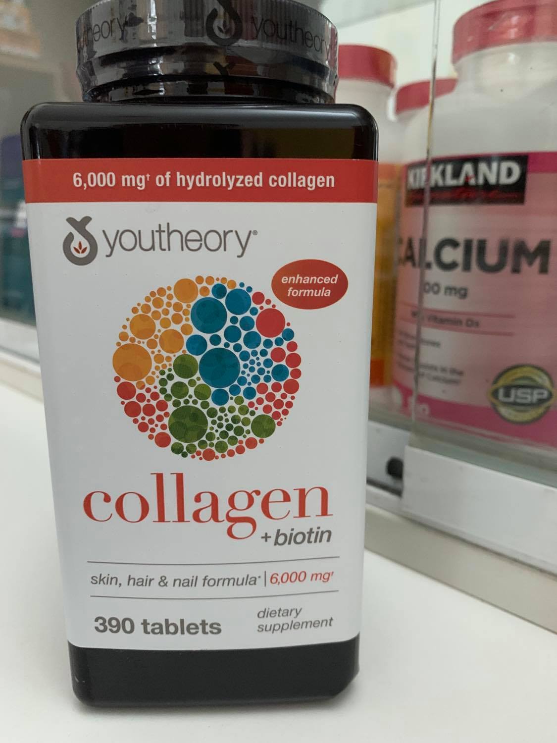 [HCM][Mẫu mới 2020] COLLAGEN YOUTHEORY 390 VIÊN CỦA MỸ