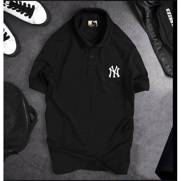 Áo polo nam NY vải cá sấu lạnh lên phom cực men - 2