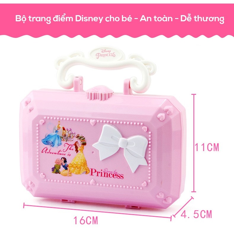 Đồ trang điểm công chúa Disney các dịp lễ hội, đi chơi chất lượng an toàn cho bé