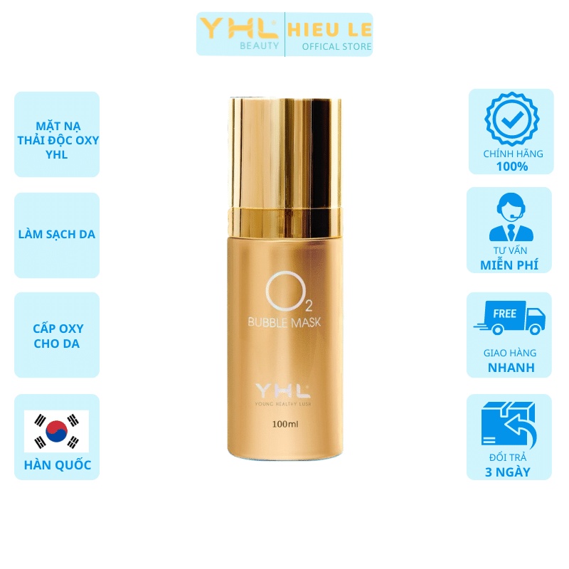 Mặt nạ thải độc Oxy hiệu YHL