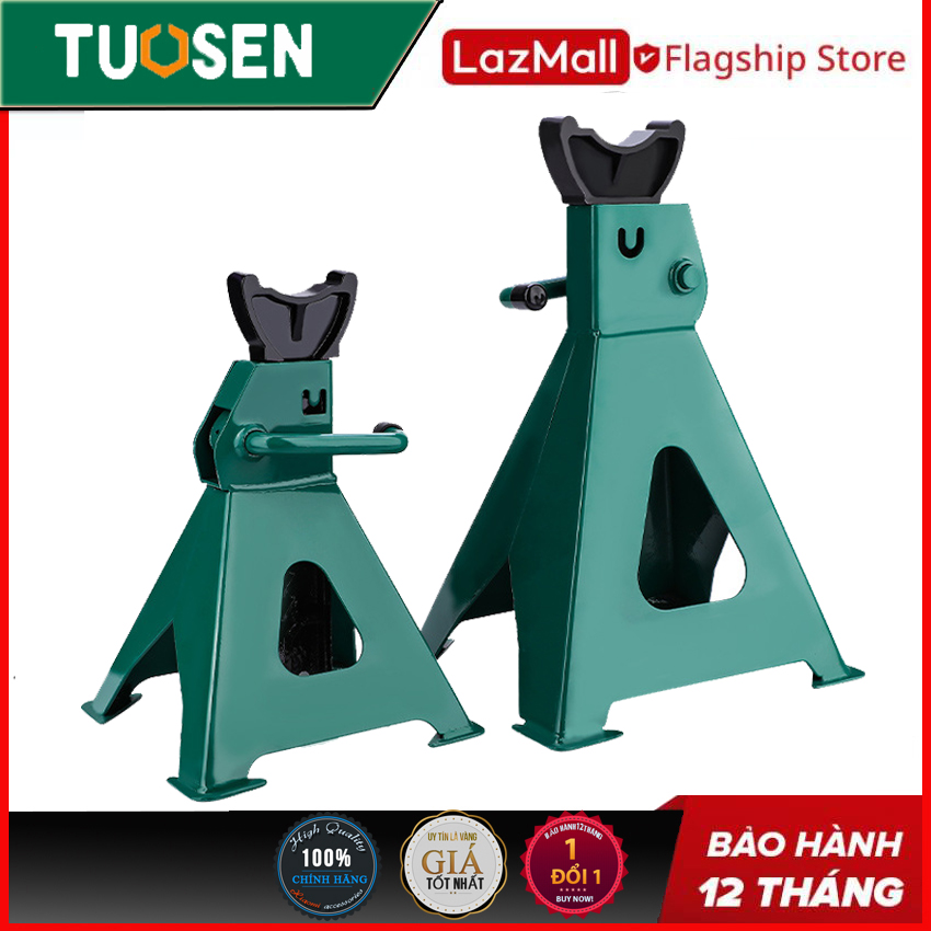 Con đội kê, Kích chân đế 3 tấn/ 6 tấn nâng gầm ô tô, hãng TUOSEN (giá 1 chiếc)