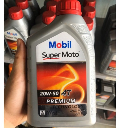 Dầu nhớt Mobil Super Moto - Dùng cho tất cả các loại xe số - Hàng cao cấp chính hãng
