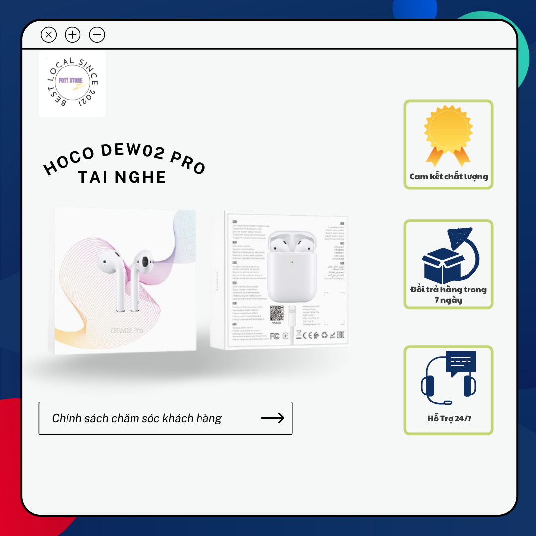 Tai nghe Bluetooth Hoco DEW02 pro