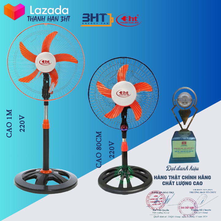 Quạt cây 3HT - Quạt điện - quạt bàn B3 & B4