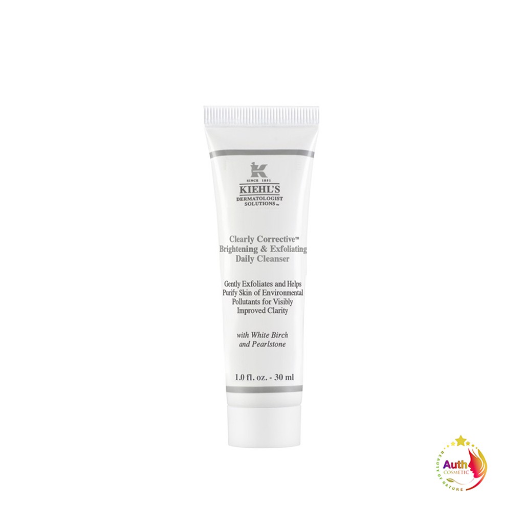Sữa Rửa Mặt Làm Sạch Sâu và Sáng Da KIEHLS Clearly Corrective™ Brightening & Exfoliating Clean