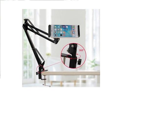 CHÂN KẸP - GIÁ ĐỠ KẸP ĐIỆN THOẠI, IPAD TĂNG GIẢM CHIỀU CAO, XOAY 360 ĐA NĂNG