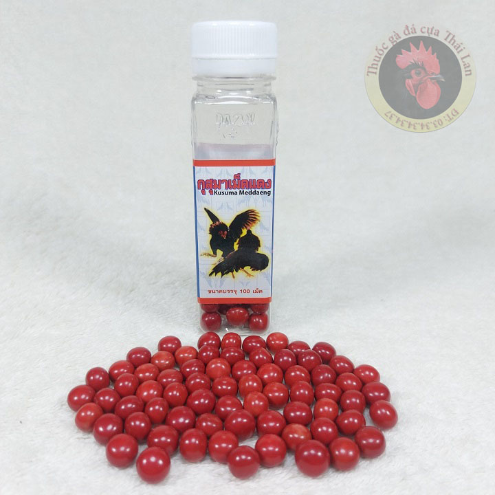 [HCM]thuốc bổ máu cho gà đá ( viên tròn) giúp nhanh lên nước máu , gà óm mau mập - 1 lọ / 100 viên