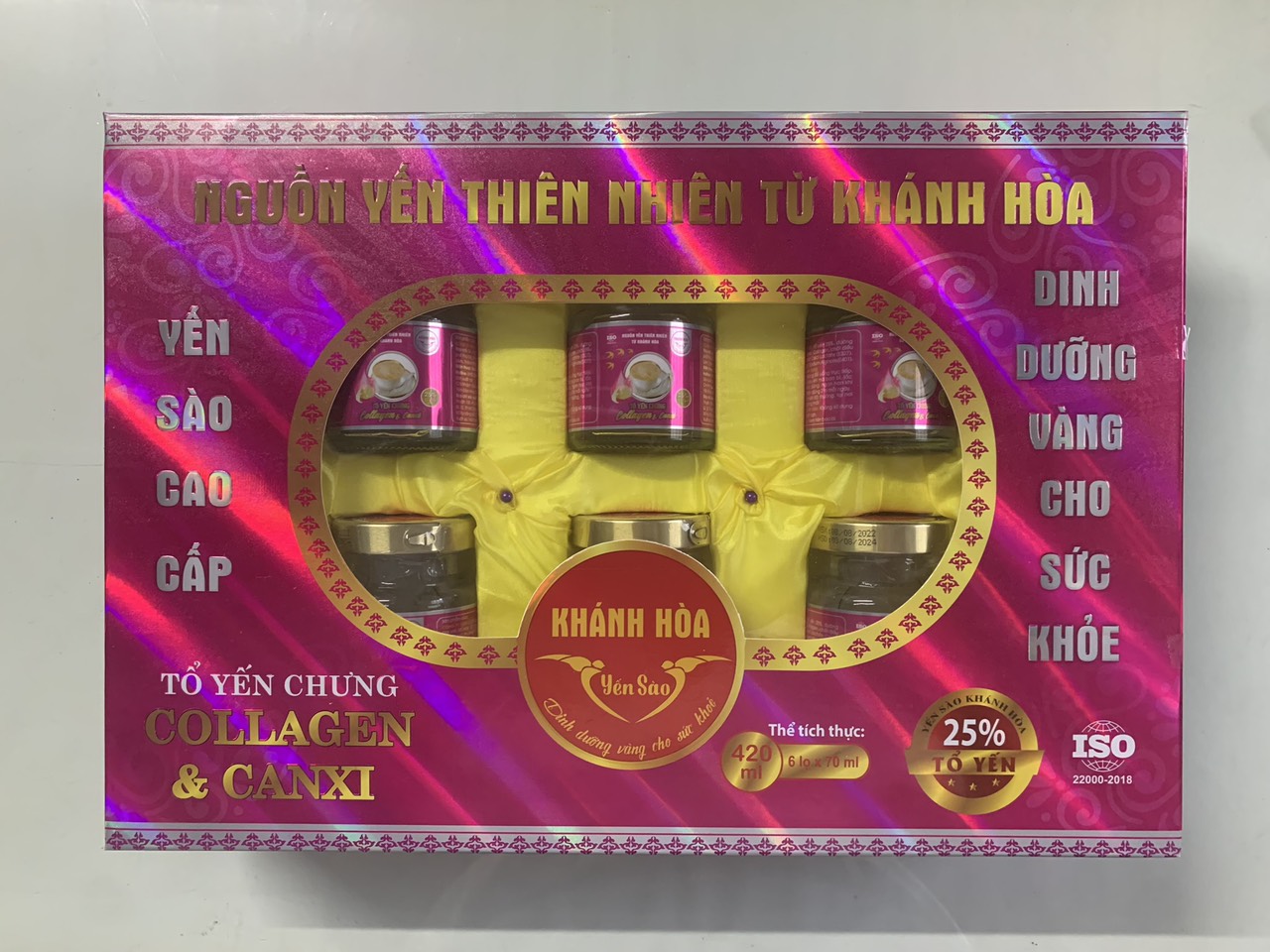 Yến sào khánh hoà collagen canxi