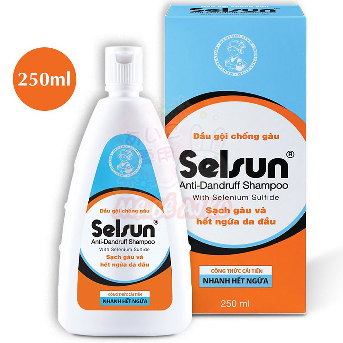 Dầu gội chống gàu, sạch nấm Selsun 250ml