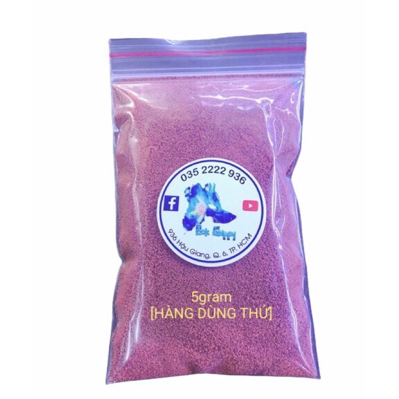 [HCM][5g] Thức Ăn Cá Cám Thái Inve 3/5 - 5/8 - 2/3 | Phù hợp cho cá thủy sinh 7 màu guppy betta - [5 gram] - G8