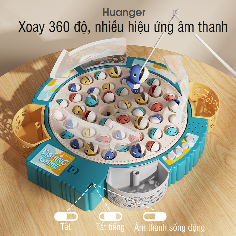 Bộ đồ chơi câu cá nam châm cho trẻ em 24pcs