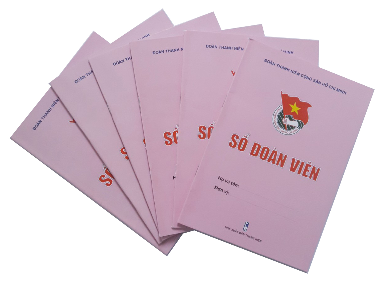 Combo 50 quyển sổ đoàn viên hồng