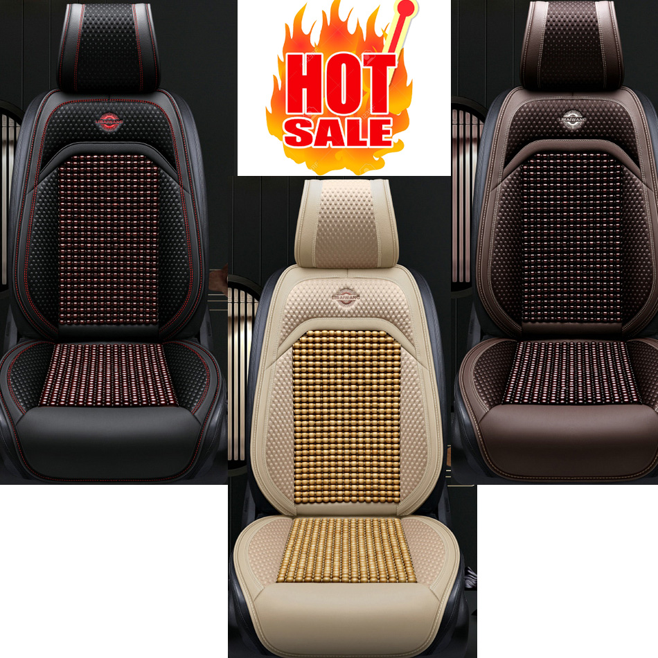 Đệm Lót Ghế Hạt Gỗ Xe Bán Tải Đủ Màu Xe Tải  Chống Nóng, trượt và massage cao cấp dùng được cho ô tô, xe hơi, văn phòng xe khách