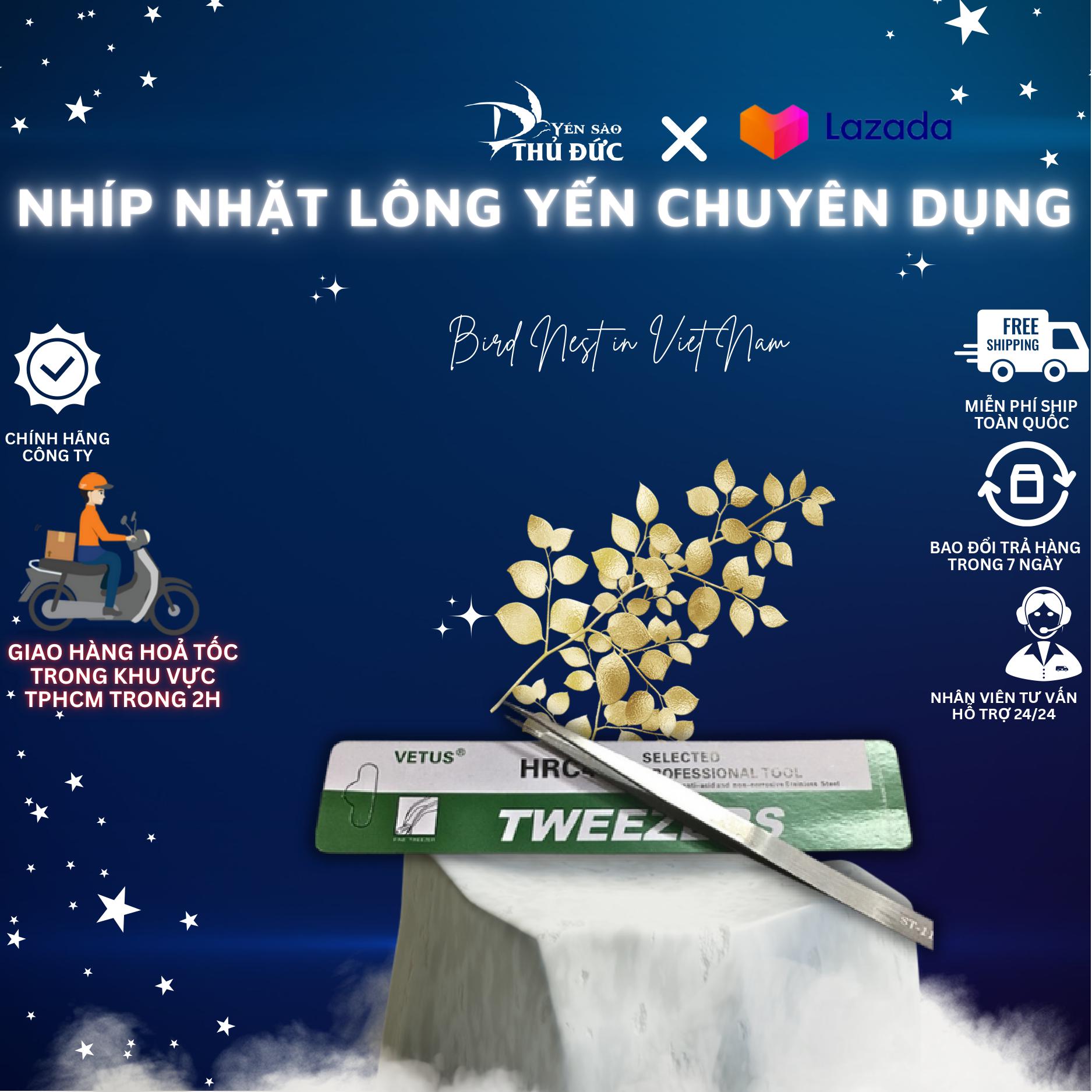 Nhíp nhặt lông yến sào chuyên dụng