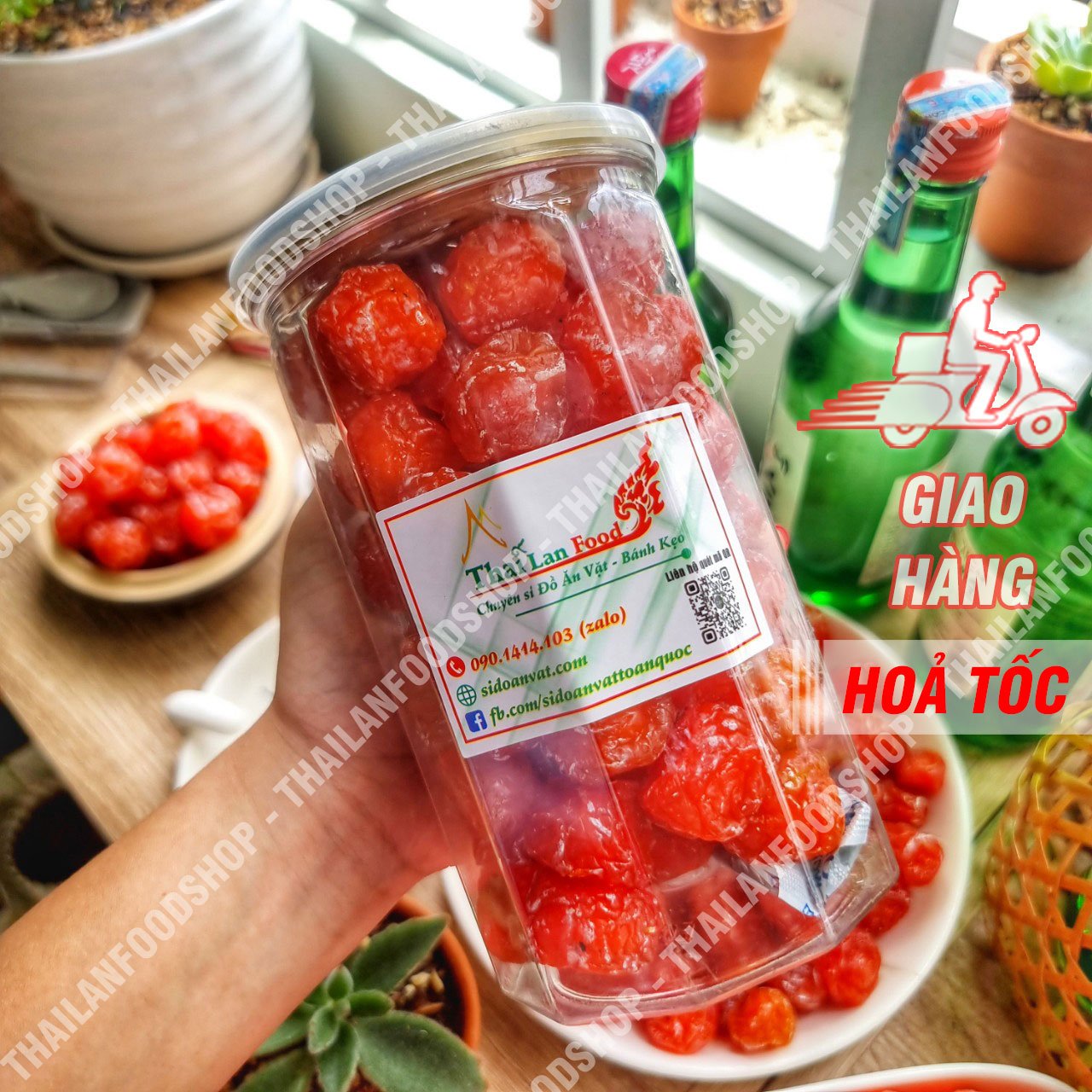 Ô Mai (Xí Muội) Mận Cơm Chua Ngọt Lon 500Gr