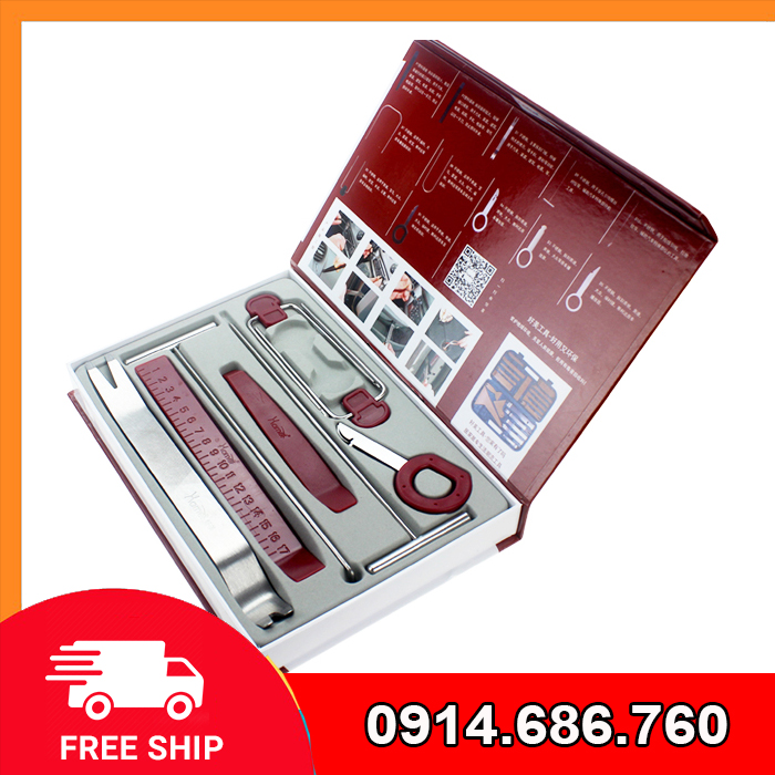 Bộ dụng cụ tháo nội thất âm thanh, CD, táp lô, bảng điều khiển thích hợp cho các dòng xe hiện có trên thị trường