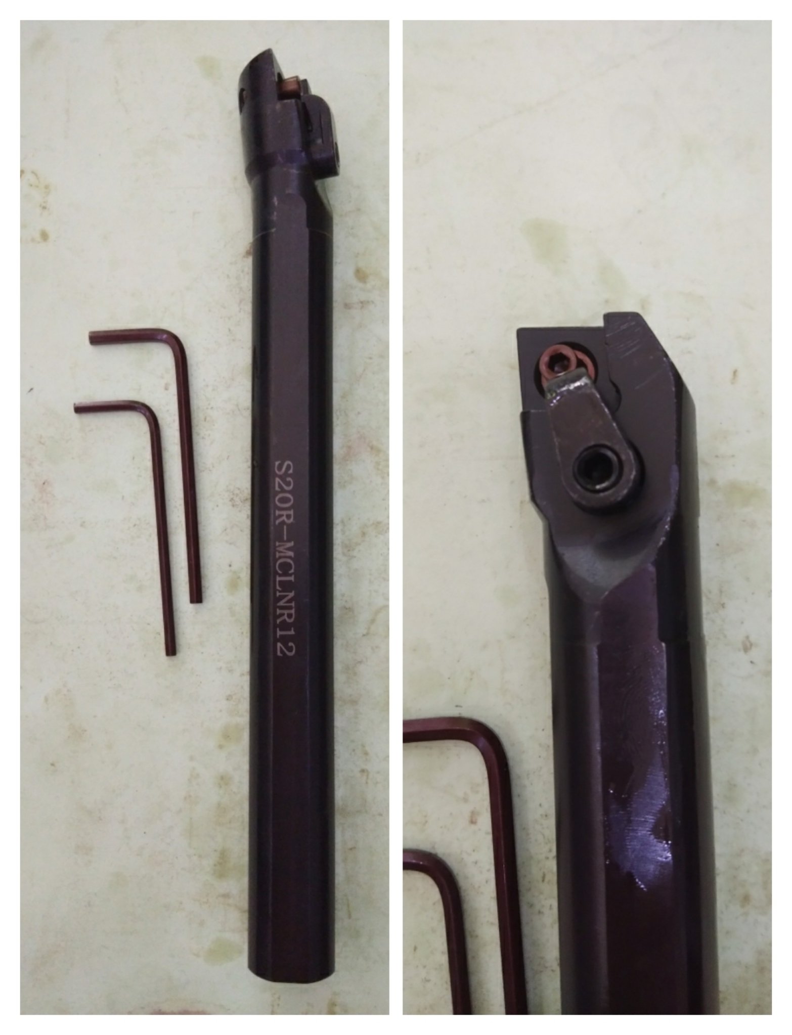 CÁN DAO MÓC LỖ 16 20 25 32 CNC S16Q-MCLNR12 , S20R-MCLNR12 , S25S-MCLNR12 , S32T-MCLNR12 TIỆN GÓC 95 ĐỘ LẮP MẢNH CN12