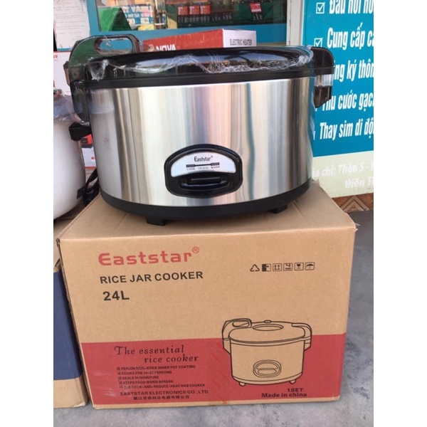 NỒI CƠM CÔNG NGHIỆP EASTSTAR 24 LÍT NẮP LIỀN