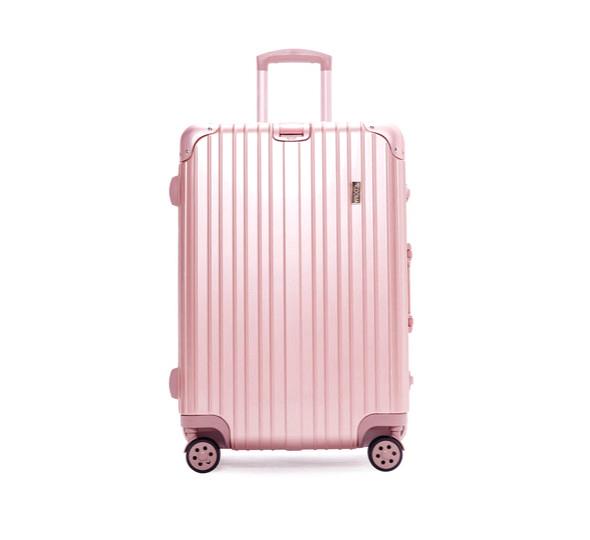 Vali nhựa chống trộm cao cấp doma dh815 - rose gold