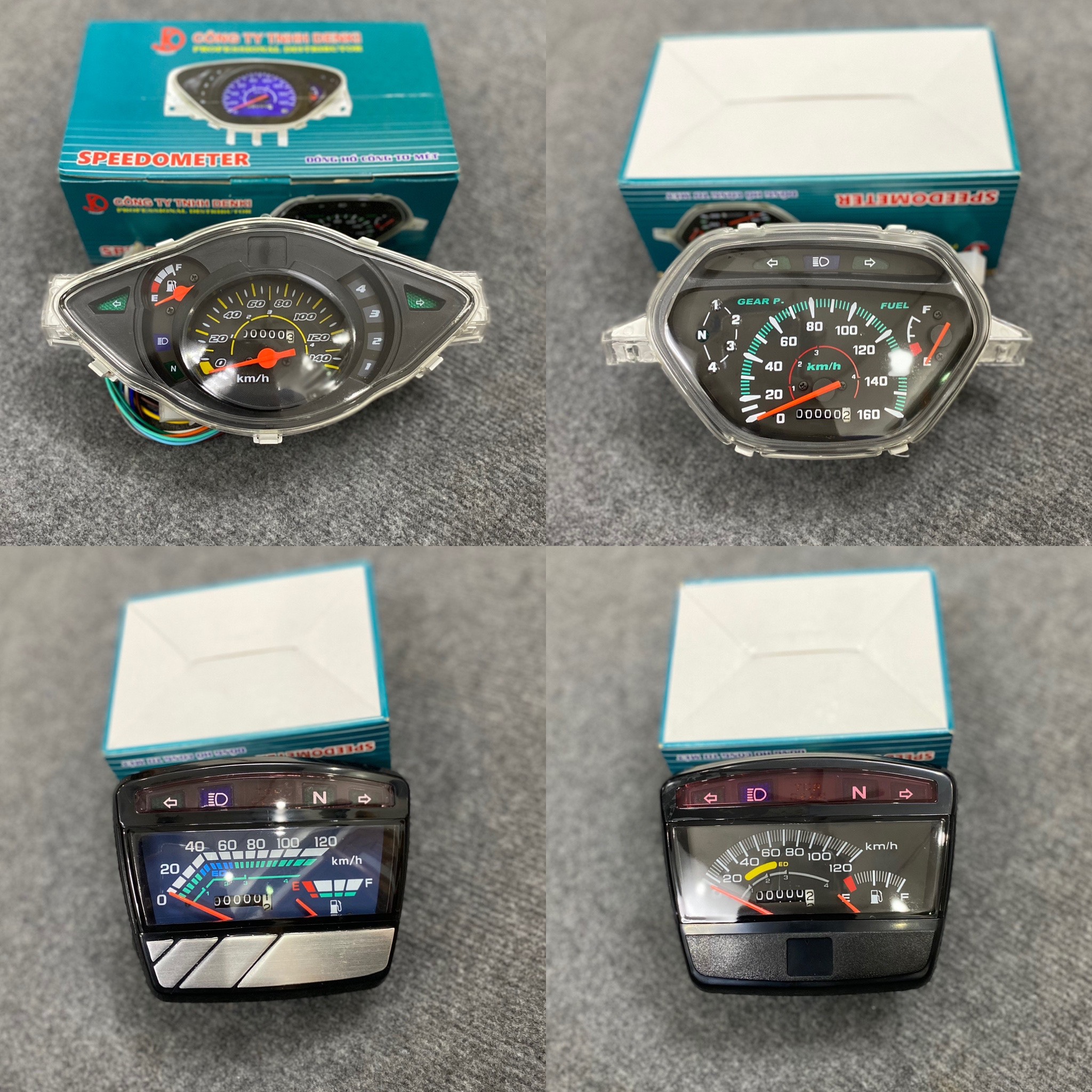 Cụm đồng hồ wave alpha, wave zx, wave thái, w rs, alpha, dream .