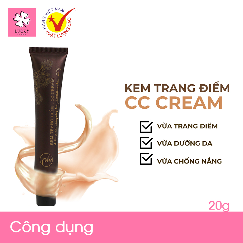 Kem nền che khuyết điểm cc cream phấn nụ hoàng cung -Thành phần tự nhiên tạo lớp nền hoàn hảo ,nuôi dưỡng da càng dùng càng đẹp