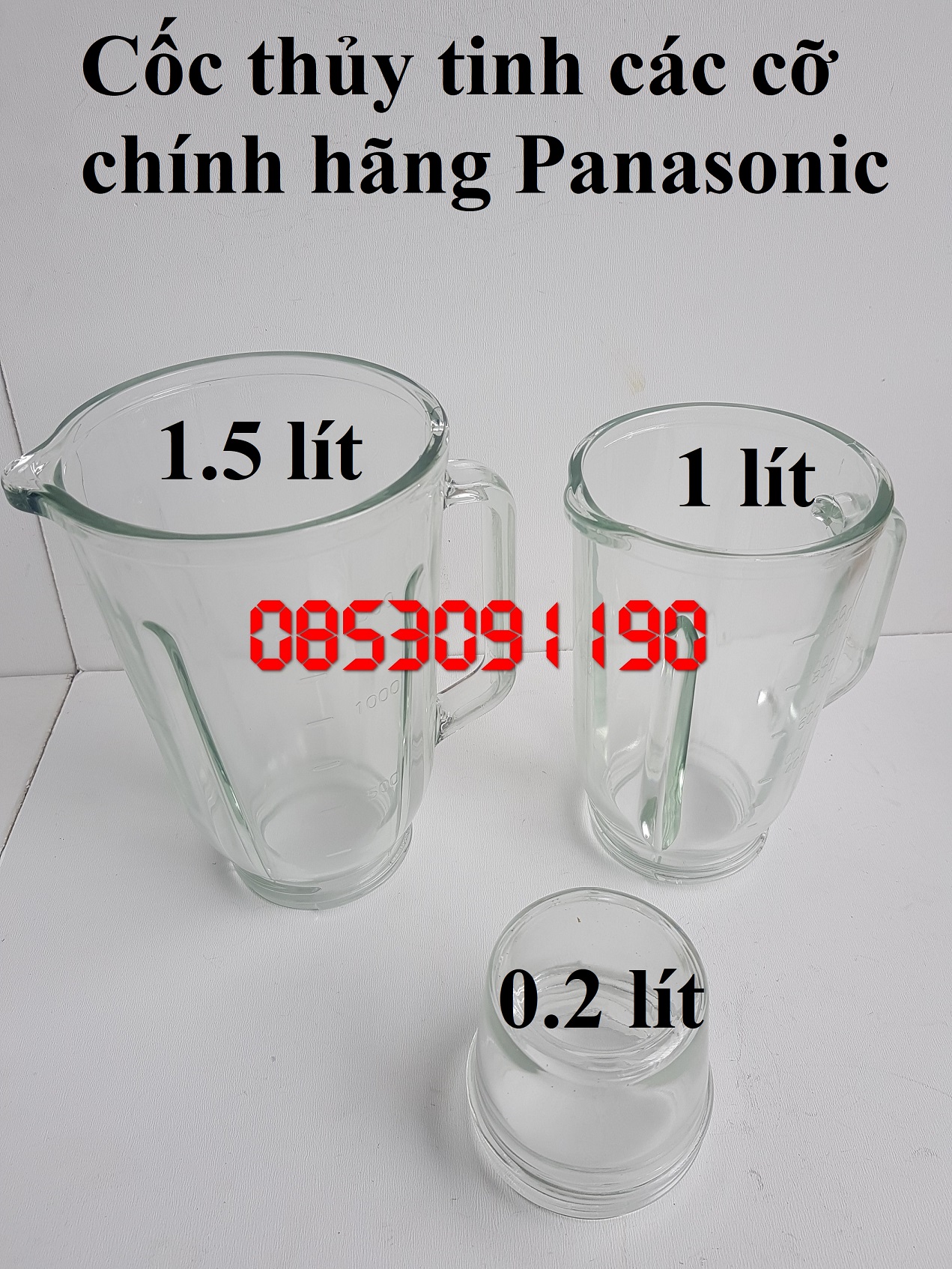 Linh kiện panasonic) cối thủy tinh, ly thủy tinh đại máy xay sinh tố panasonic mx-gx1561wra, gx1561wra...
