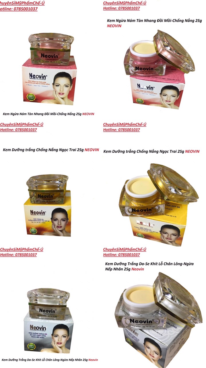 Kem neovin 3 loại dòng 25g
