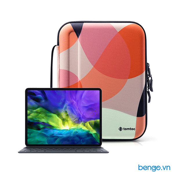 Túi chống sốc ipad pro 11"/tablet/notebook tomtoc padfolio eva case mixed orange - a06-002m01