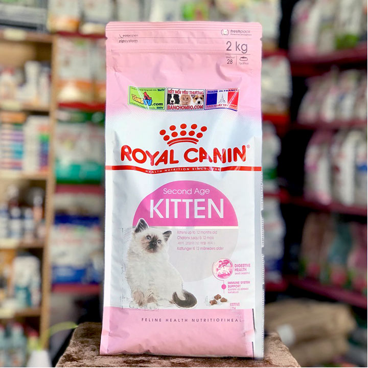 Royal Canin Kitten 36 2kg - Thức ăn khô dành cho mèo con từ 4 – 12 tháng tuổi