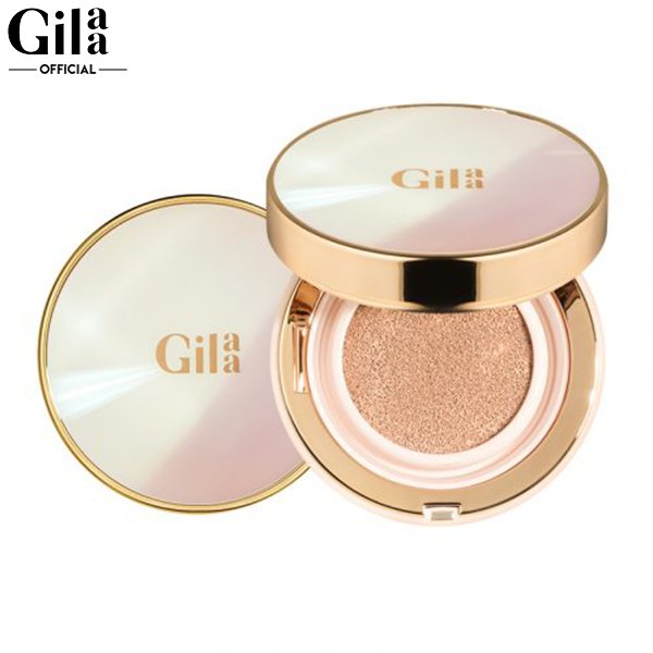 Phấn nước che phủ mỏng mịn, kiềm dầu hiệu quả glamrr q long wear dd cushion spf50/pa+++