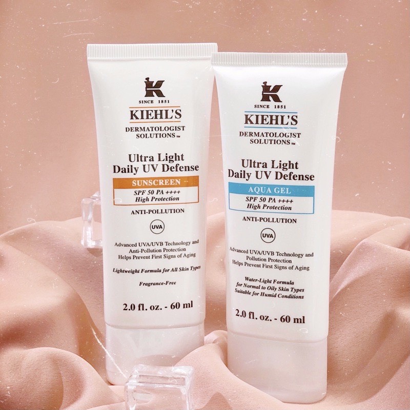 Kem chống nắng Kiehls, Kiehl's Ultra Light Daily Defense SPF 50