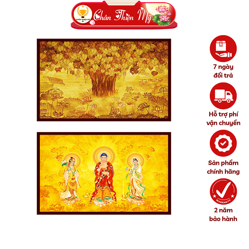 Đèn thờ tranh trúc chỉ ngang chân thiện mỹ, đèn trang trí bàn thờ, tranh trúc chỉ bàn thờ nhiều mẫu ctc-tn-06