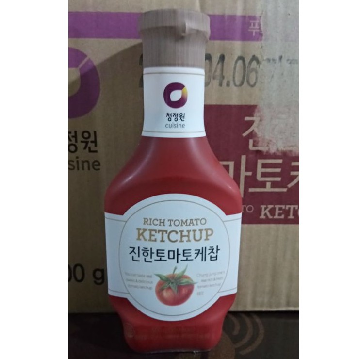 Tương Cà Chua Ăn Pizza Hàn Quốc 500G (Rich Tomato Ketchup)