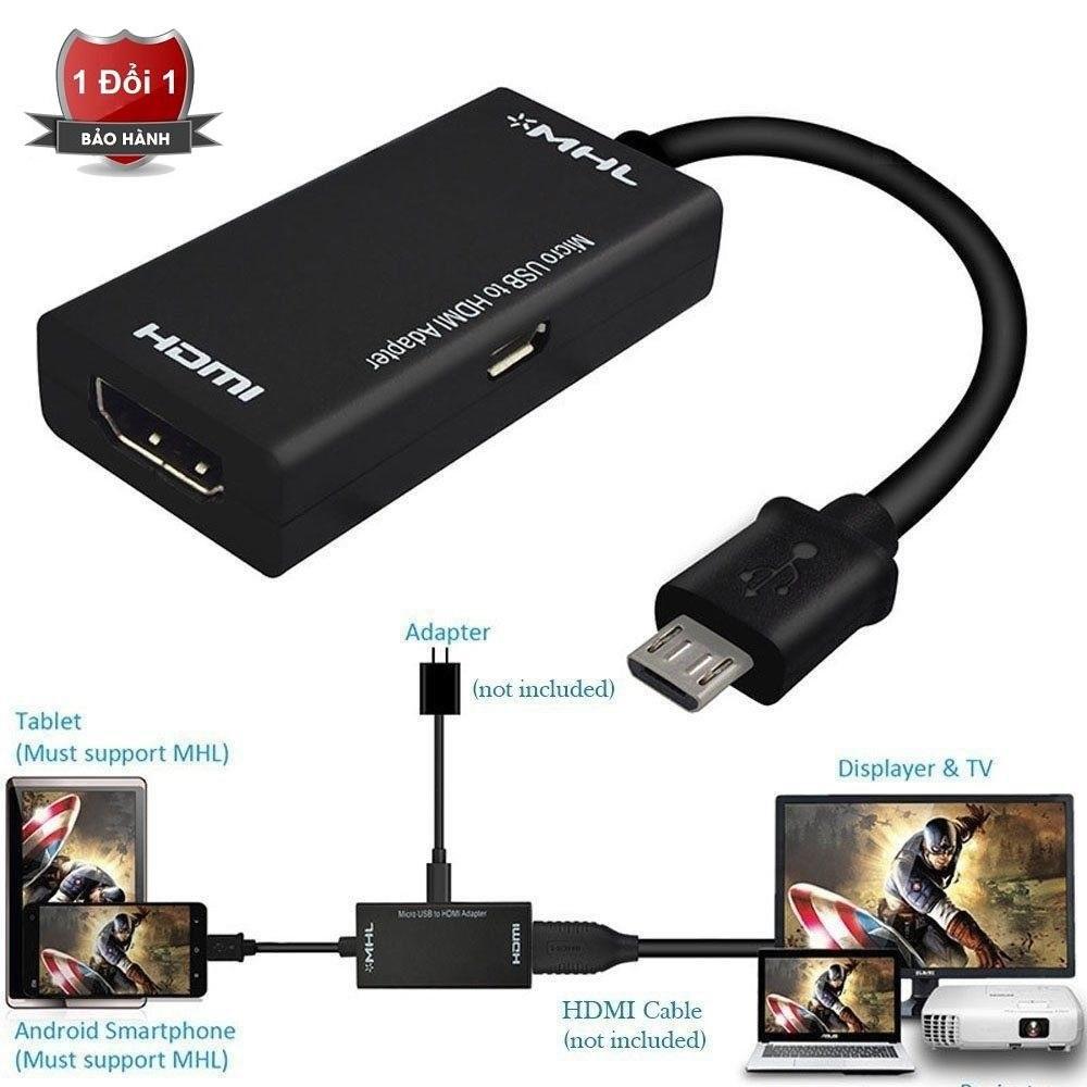 Cáp MHL 5pin Micro USB to HDMI giá siêu rẻ