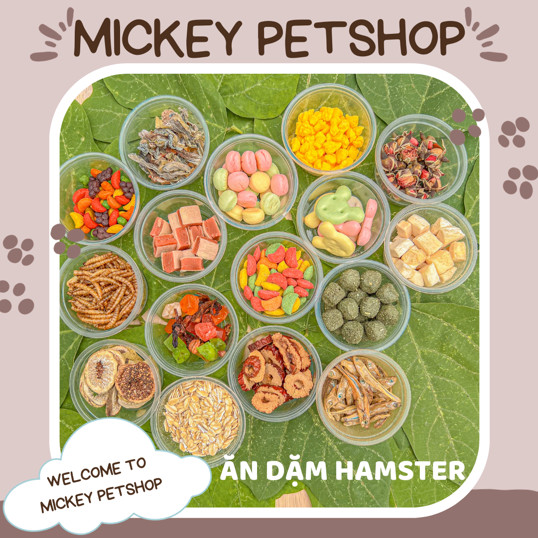 Thức ăn các loại cho Hamster